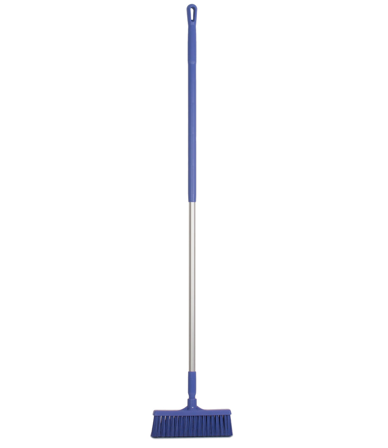 12" Straight Broom w/ 60" Color-Coded Alum Handle
