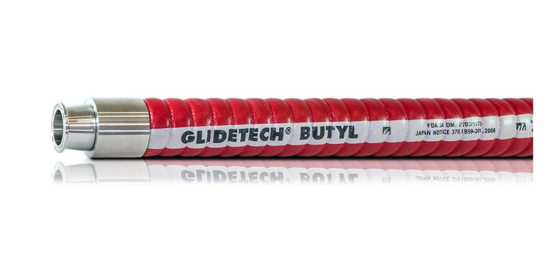 Glidetech® Butyl Transfer Hose Assembly (Tri-Clamp)