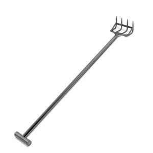 60" Stainless Steel Super Reinforced Rake / Drag Fork