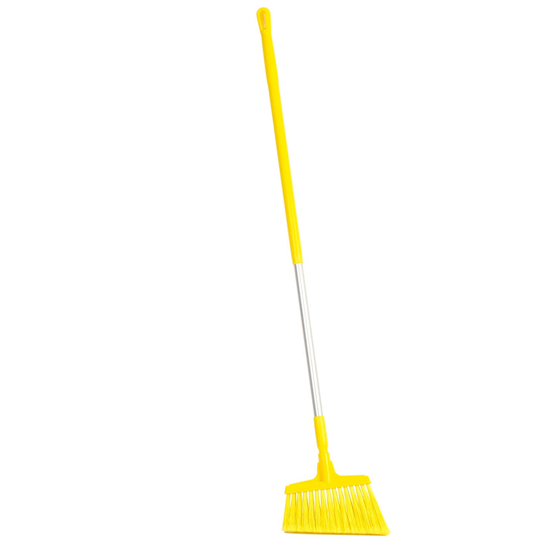 12" Soft Split Bristle Angle Broom with 51" Alum Handle