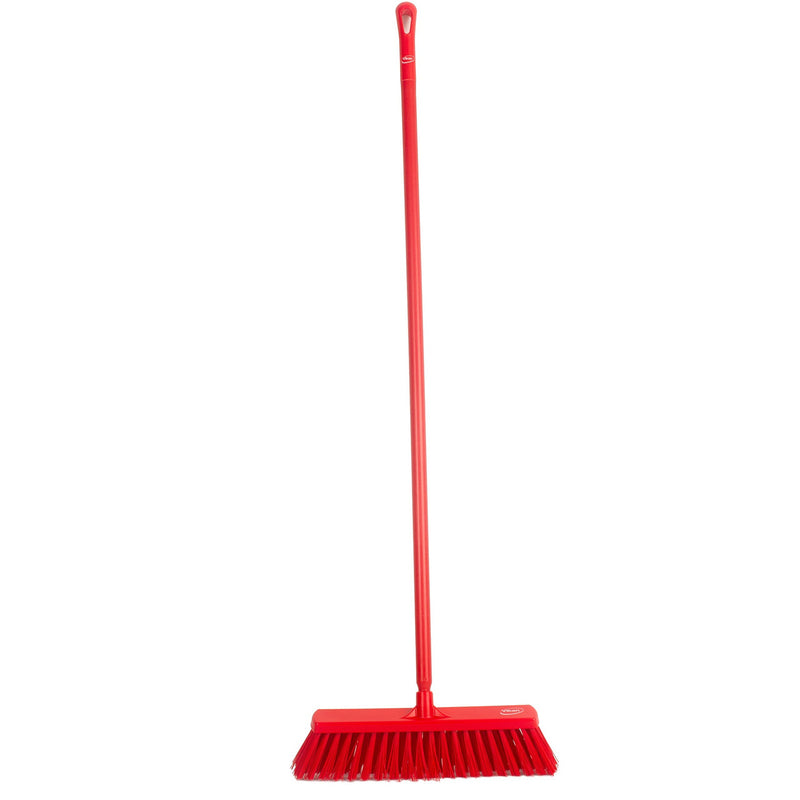 20" Wide Heavy-Duty Push Broom w/ 60" Polypro Handle