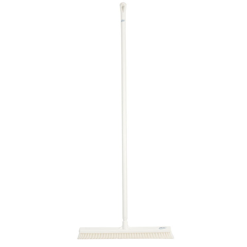 24" Small Particle Push Broom w/ 60" Handle