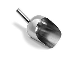 128 oz. 1 Gallon Stainless Steel Scoop