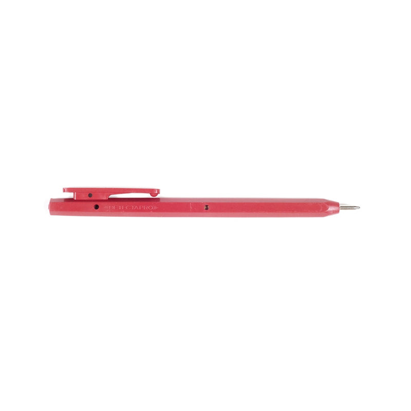 Metal Detectable Stick Pen w/ Clip - 50/pk
