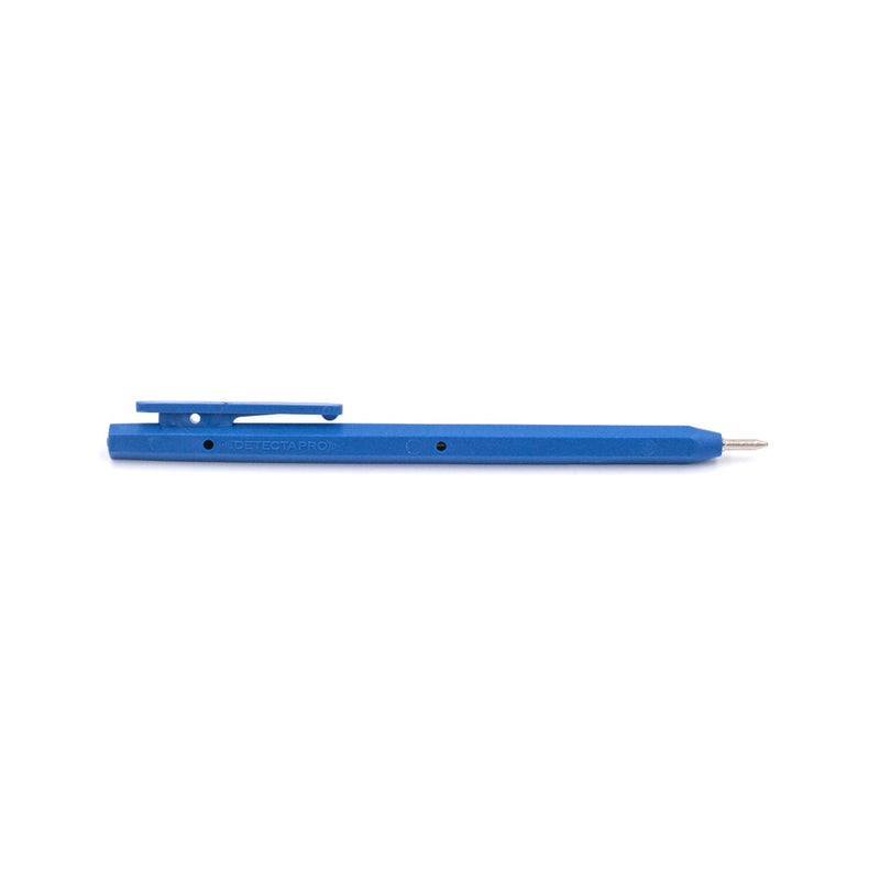 Metal Detectable Stick Pen w/ Clip - 50/pk
