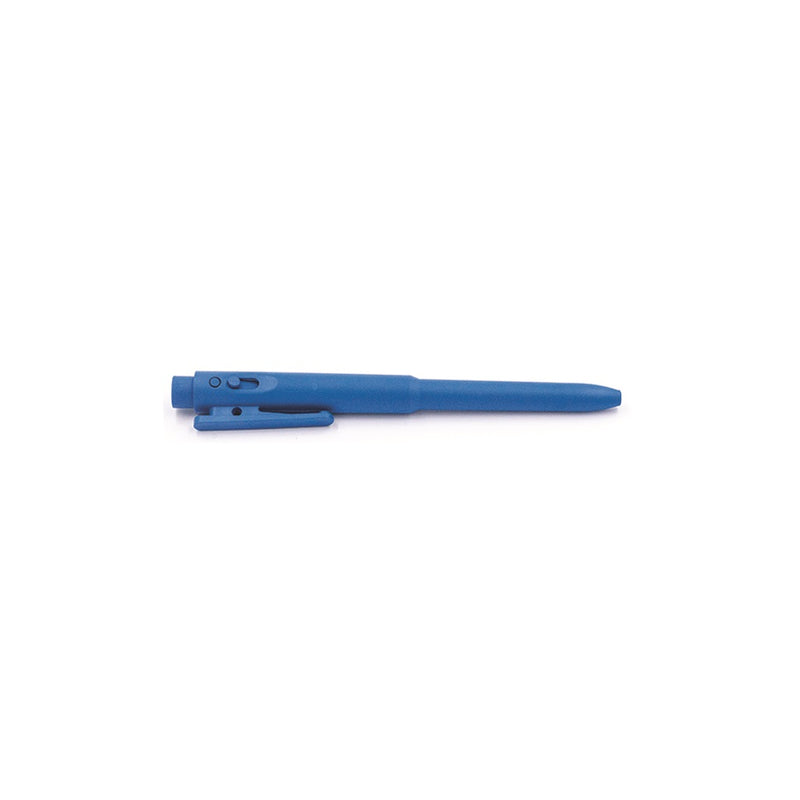Metal Detectable Retractable Pen w/ Clip 25/pk