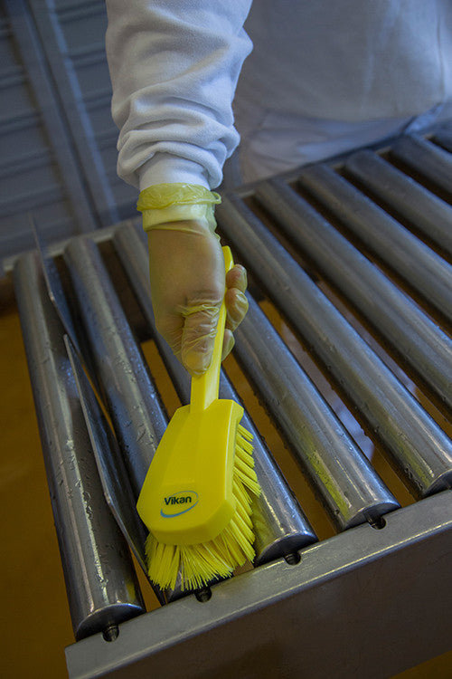 Short Handled Stiff Scrub Brush