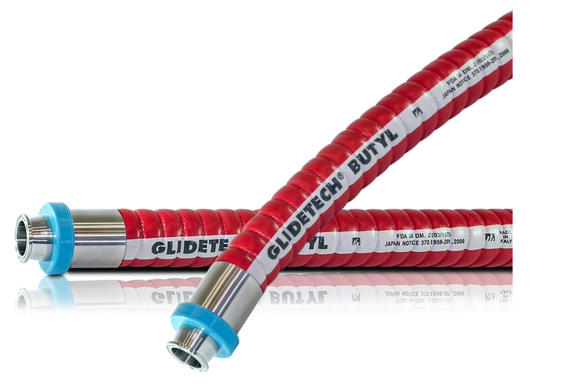 Glidetech® Butyl Transfer Hose Assembly (Tri-Clamp)