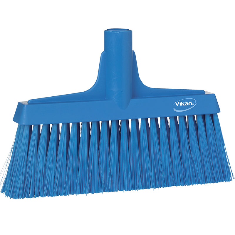 10" Upright Broom Soft/Stiff Bristles (Replacement Head)
