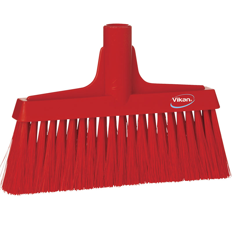 10" Upright Broom Soft/Stiff Bristles (Replacement Head)
