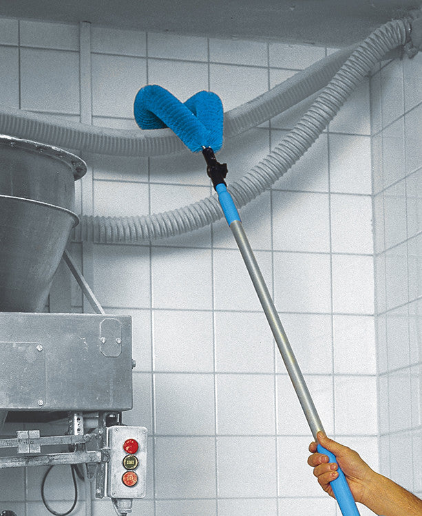 Overhead Pipe Cleaning Brush w/ Alloy Extension Handle