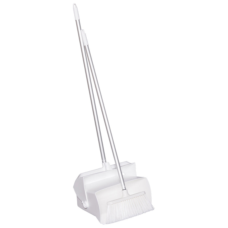 Dustpan with Handle and Broom Combo Kit