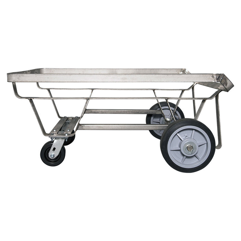 Stainless Steel Undercarriage for Angled Dump Tub