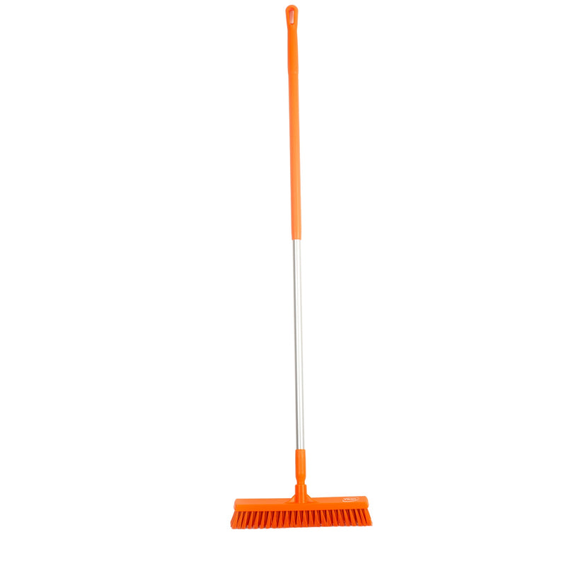 16" Combo-Duty Push Broom w/ 60" Aluminum Handle