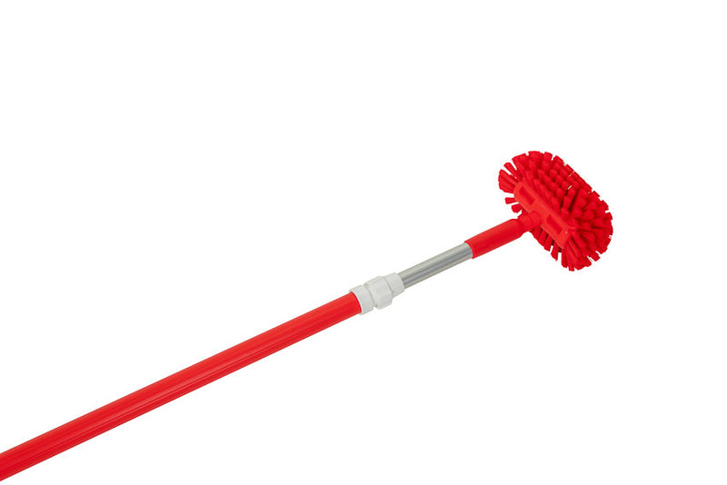 Stiff Tank Brush with Aluminum Extension Handle
