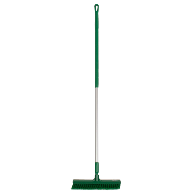 16" Fine Particle Push Broom w/ 60" Aluminum Handle