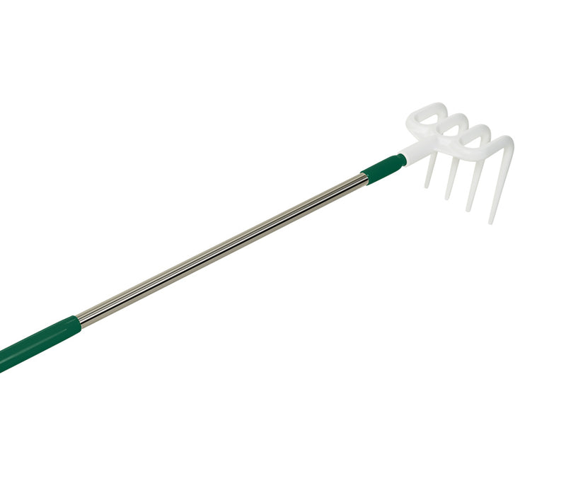 Hygienic Rake with 60" Stainless Steel Handle