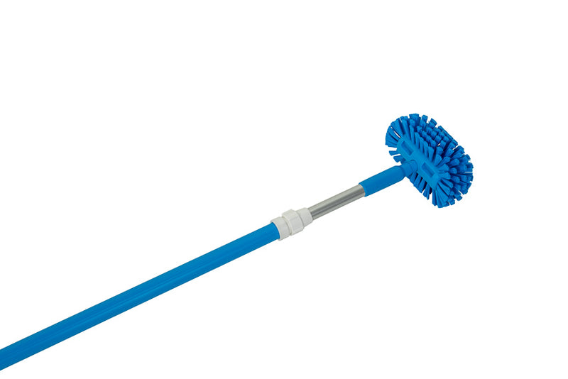 Medium Stiffness Tank Brush with Aluminum Extension Handle