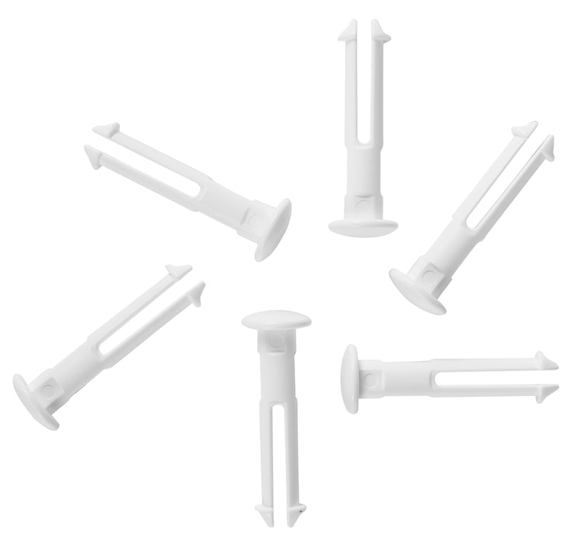 Replacement Pins for Hygienic Hi-Flex Wall Bracket System - 6 PK