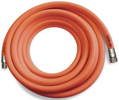 75 ft. Prem Wash Down Hose Assembly w/ Stainless Fittings