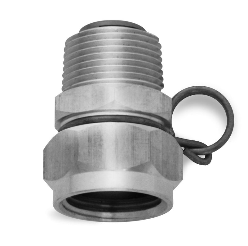 Stainless Steel Swivel Hose Adapter 3/4" GHT