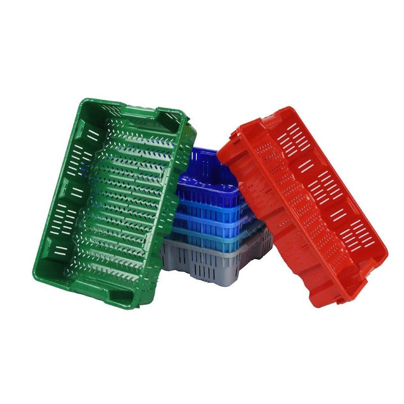 Wavy Small Vented Agricultural Container Tote (1 Pallet = Qty 220)