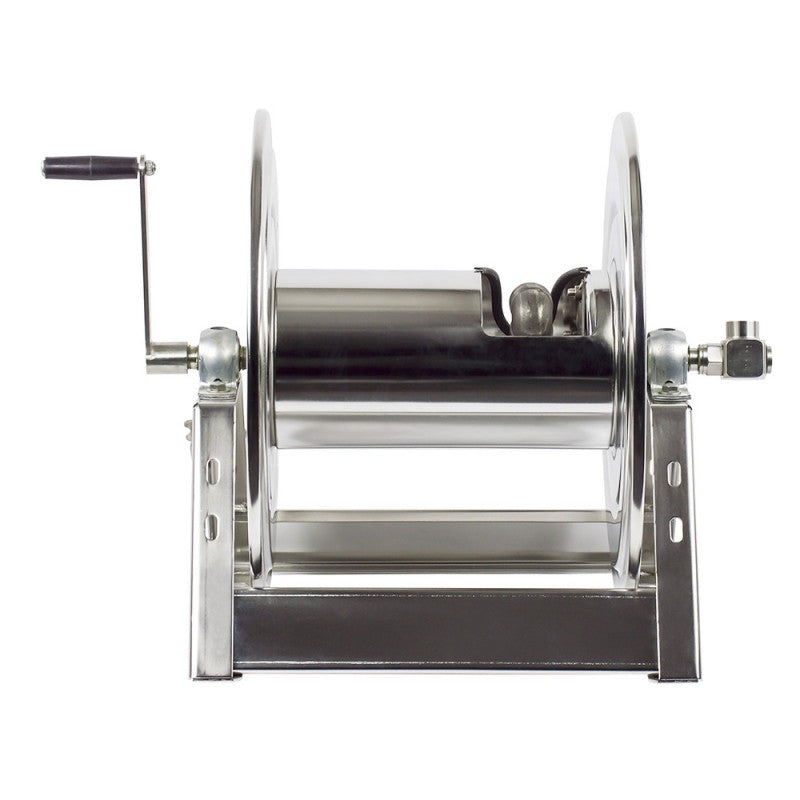 Stainless Steel Hand Crank Hose Reel