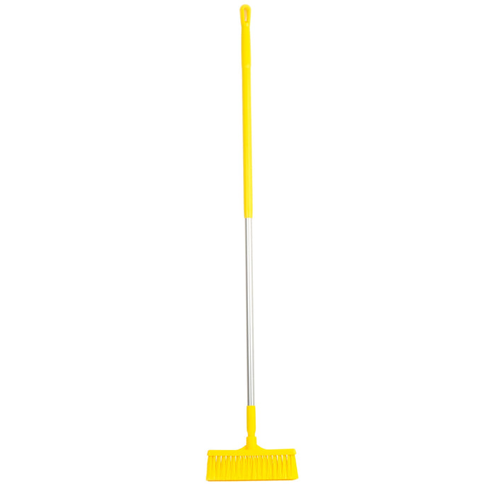 12" Straight Broom w/ 60" Color-Coded Alum Handle