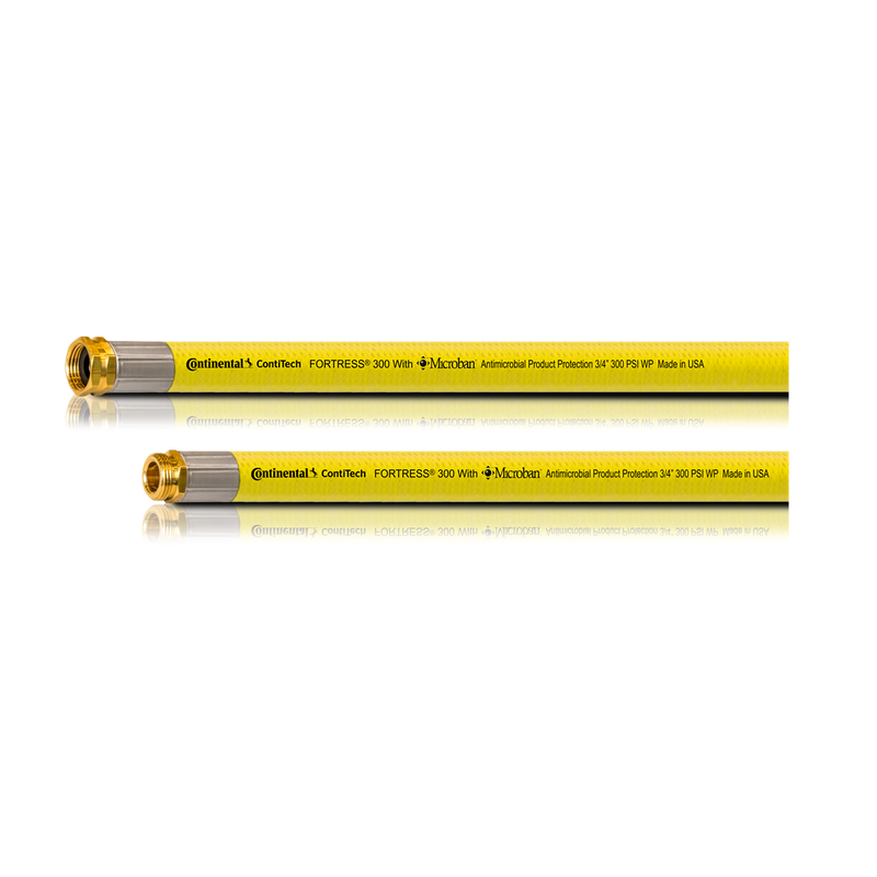 25 ft. Yellow Fortress® 300  Wash-Down Hose Assembly