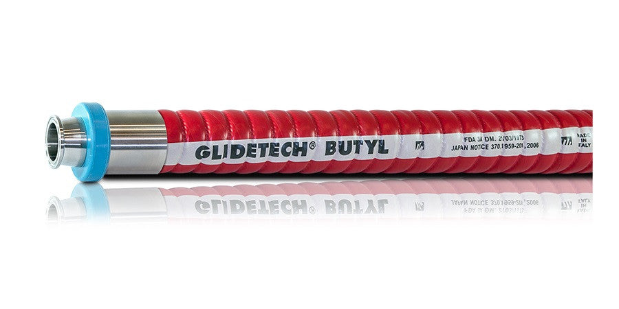 Glidetech® Butyl Transfer Hose Assembly (Tri-Clamp)