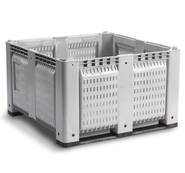 MACX48 Vented Harvest Bin - 48" x 48" x 28.5" Bulk Container