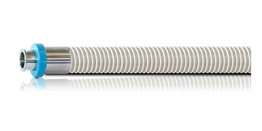Kanaline FW Clear Braided Transfer Hose Assembly (Tri-Clamp)