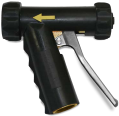 Mid-Size Industrial Brass Wash-Down Spray Nozzle