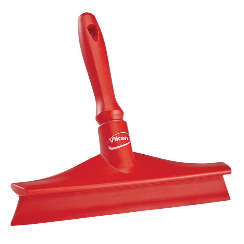 10" Single Rubber Blade Bench Squeegee with Handle