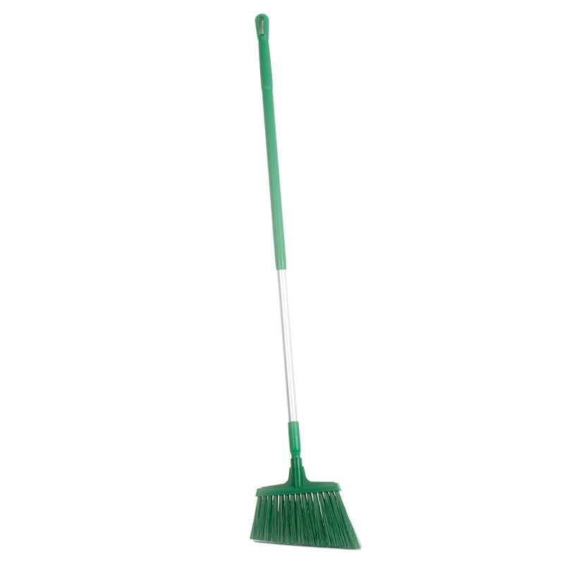 12" Stiff Angle Cut Broom with 51" Aluminum Handle