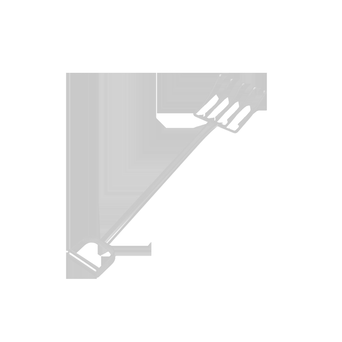 Stainless Steel Cheese Fork with Curled End Tines