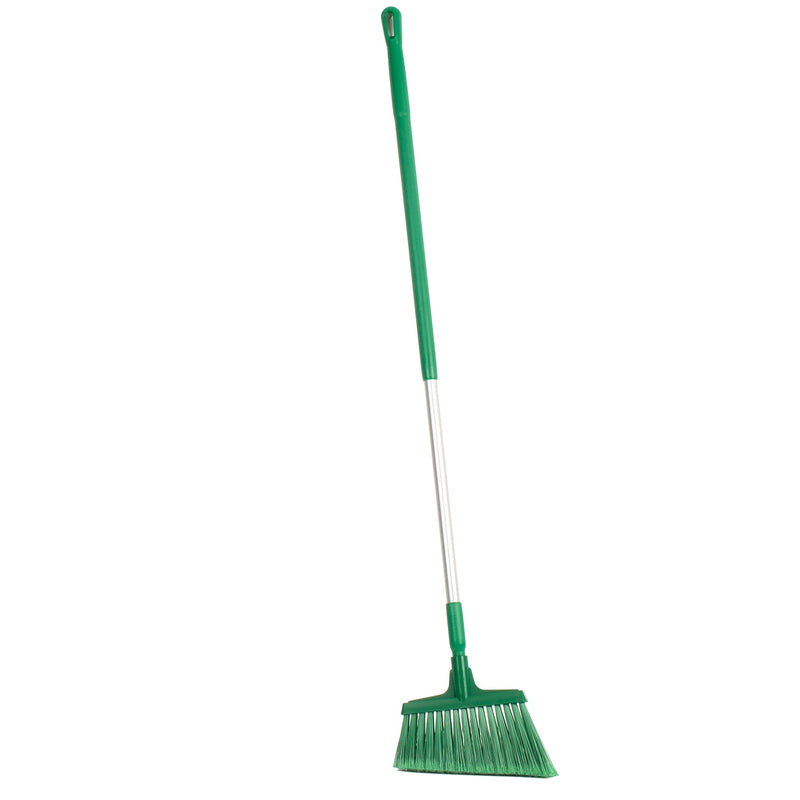 12" Soft Split Bristle Angle Broom with 51" Alum Handle