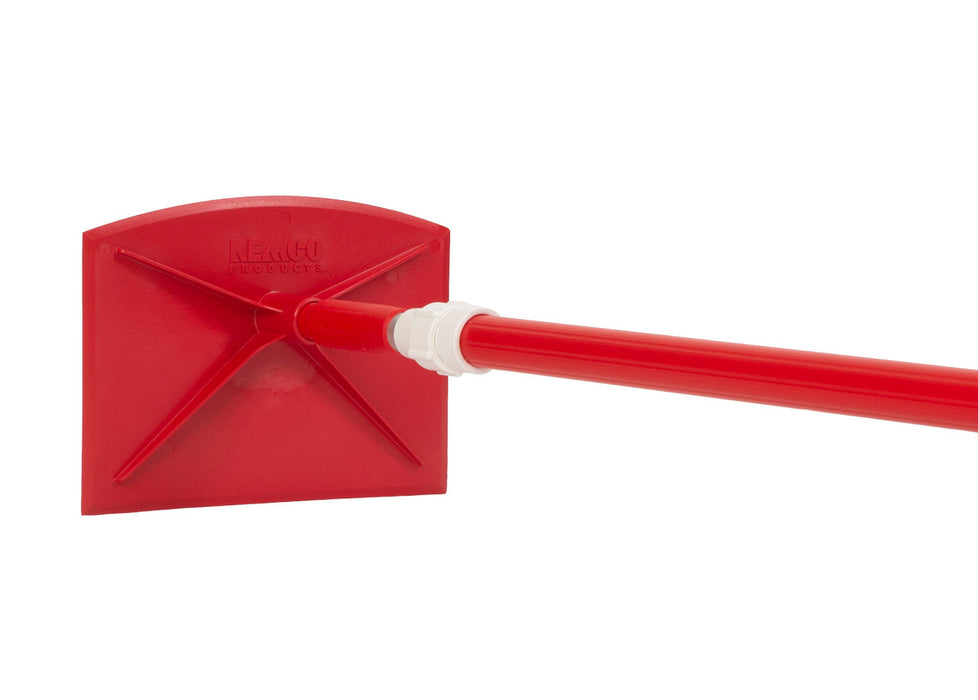 Food Hoe with 115" Aluminum Extension Handle