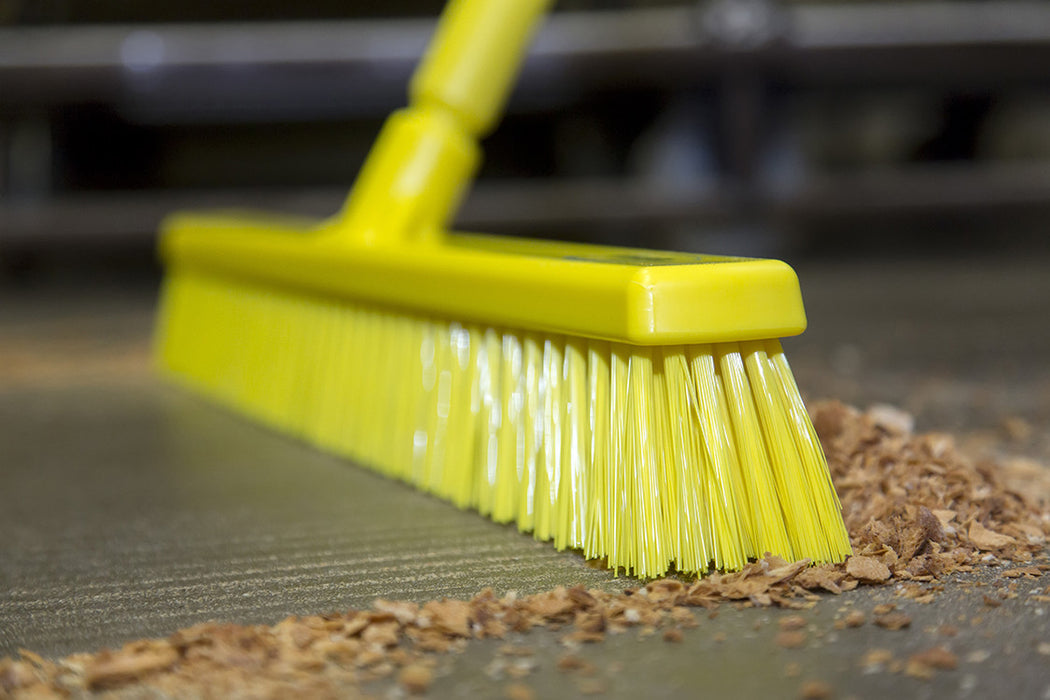16" Combo-Duty Push Broom w/ 60" Aluminum Handle