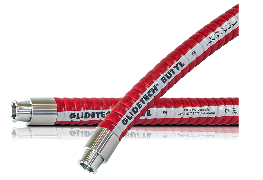 Glidetech® Butyl Transfer Hose Assembly (Tri-Clamp)