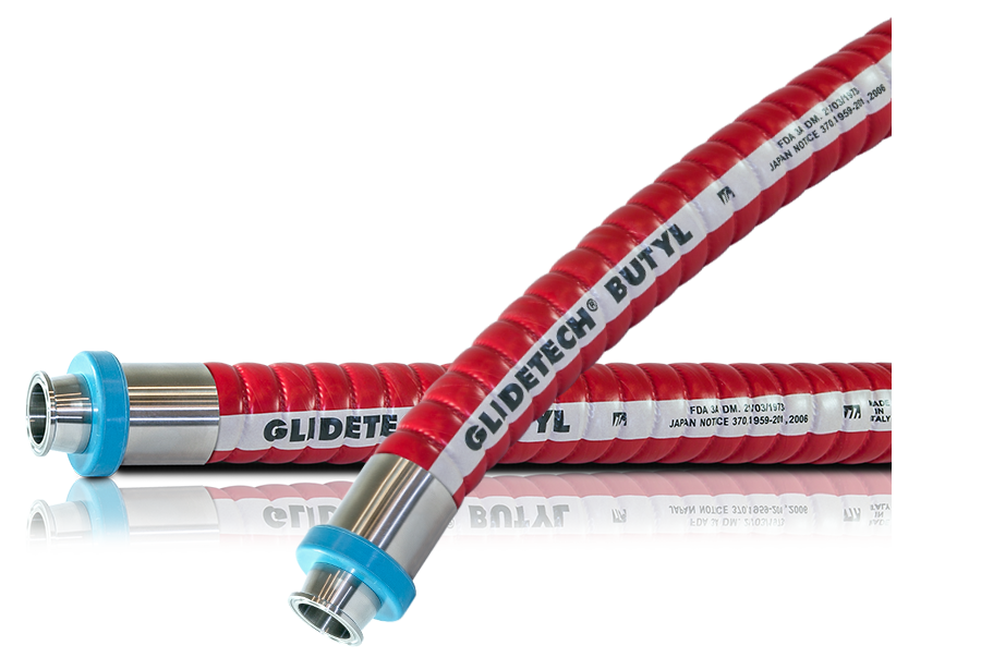 Glidetech® Butyl Transfer Hose Assembly (Tri-Clamp)
