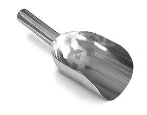 8 oz. Type 316 Stainless Steel Pharma Scoop