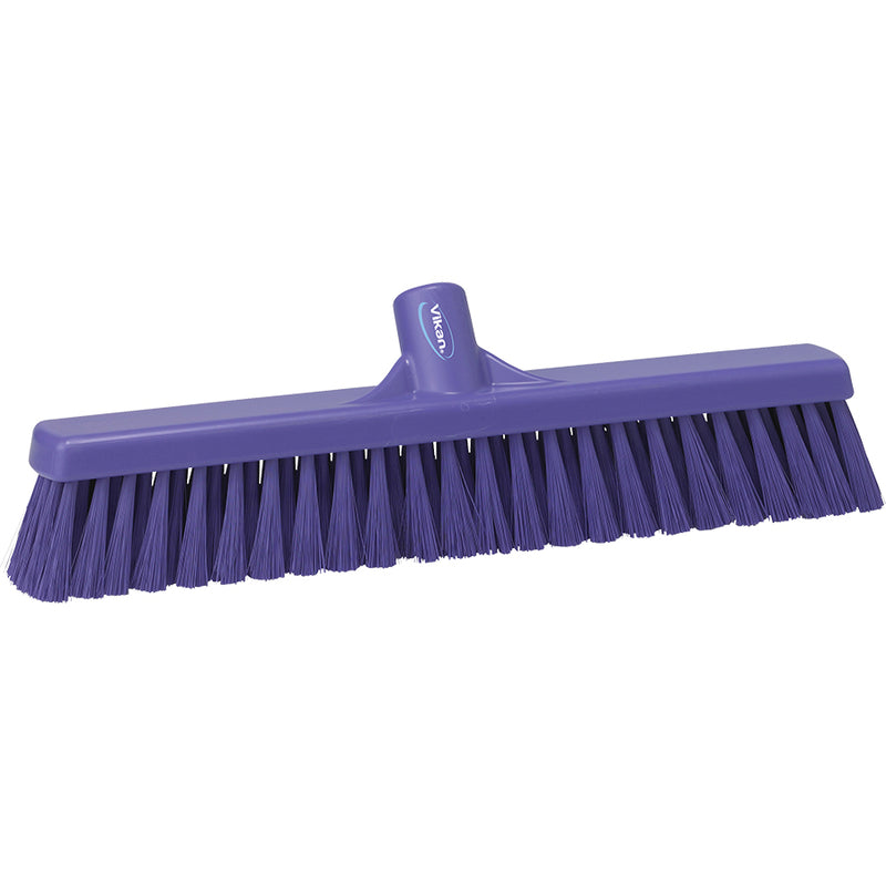 16" Soft/Stiff Combo Push Broom (Replacement Head)