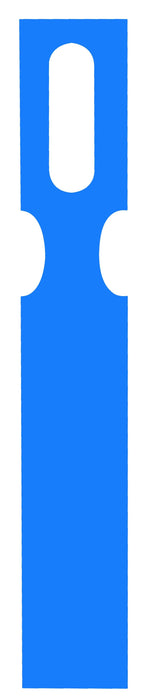 Metal Detectable Medium Keyhole Tags - 1000/pk