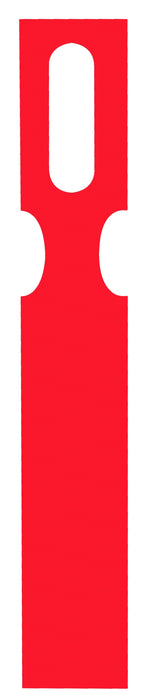 Metal Detectable Medium Keyhole Tags - 1000/pk
