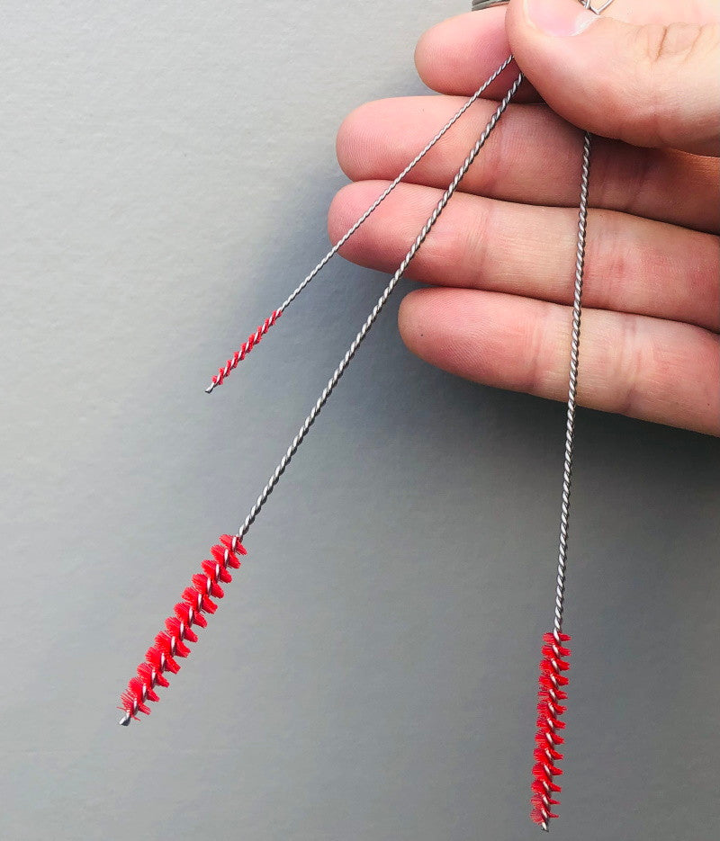 3-Piece Vikan Small Diameter Tube Brush Set