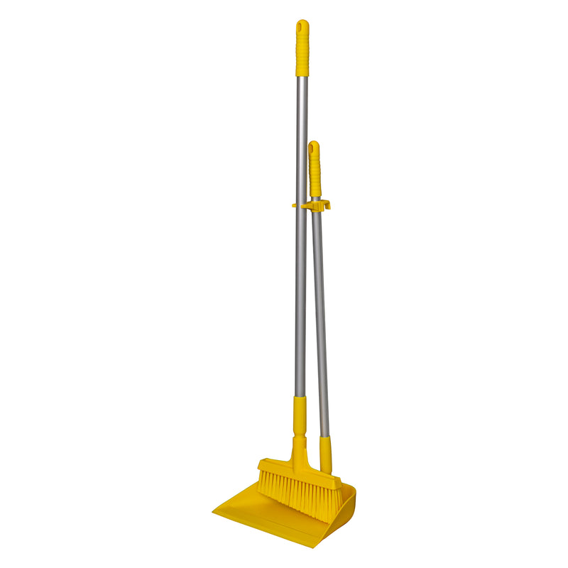 Vikan 33" Hygienic Upright Dustpan and 10" Lobby Broom Combo