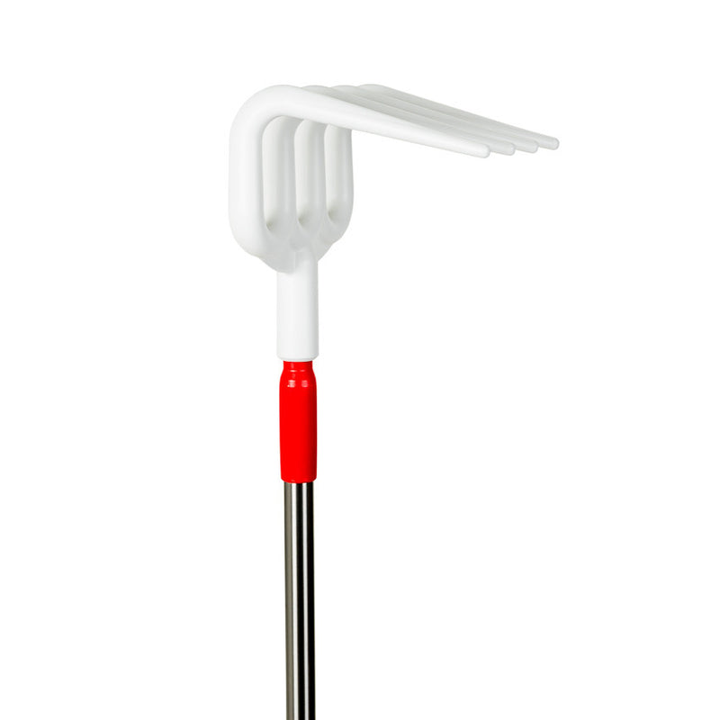 Hygienic Rake with 60" Stainless Steel Handle