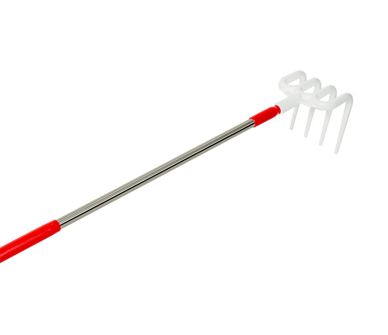Hygienic Rake with 60" Stainless Steel Handle