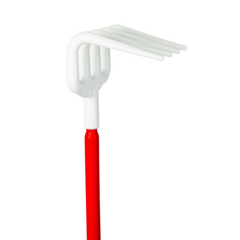 Hygienic Rake with 60" Color-Coded Polypro Handle